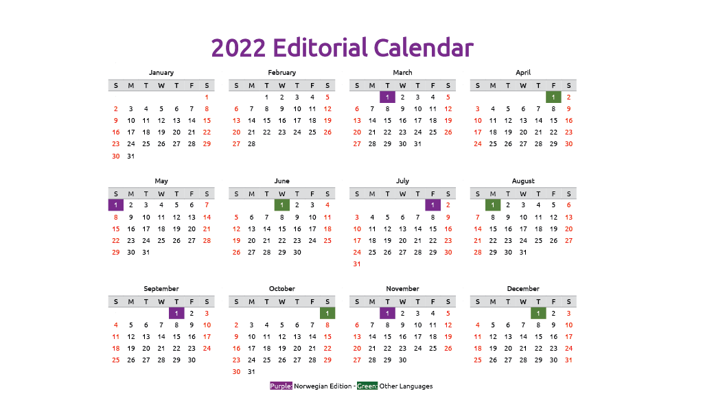 Editorial Calendar Image Locandina